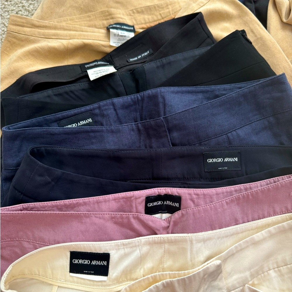 Giorgio Armani pants lot